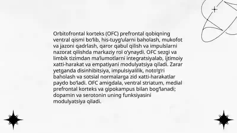 Miyya Qobig’ining Asosiy markazlari va ularning Vazifalari 4