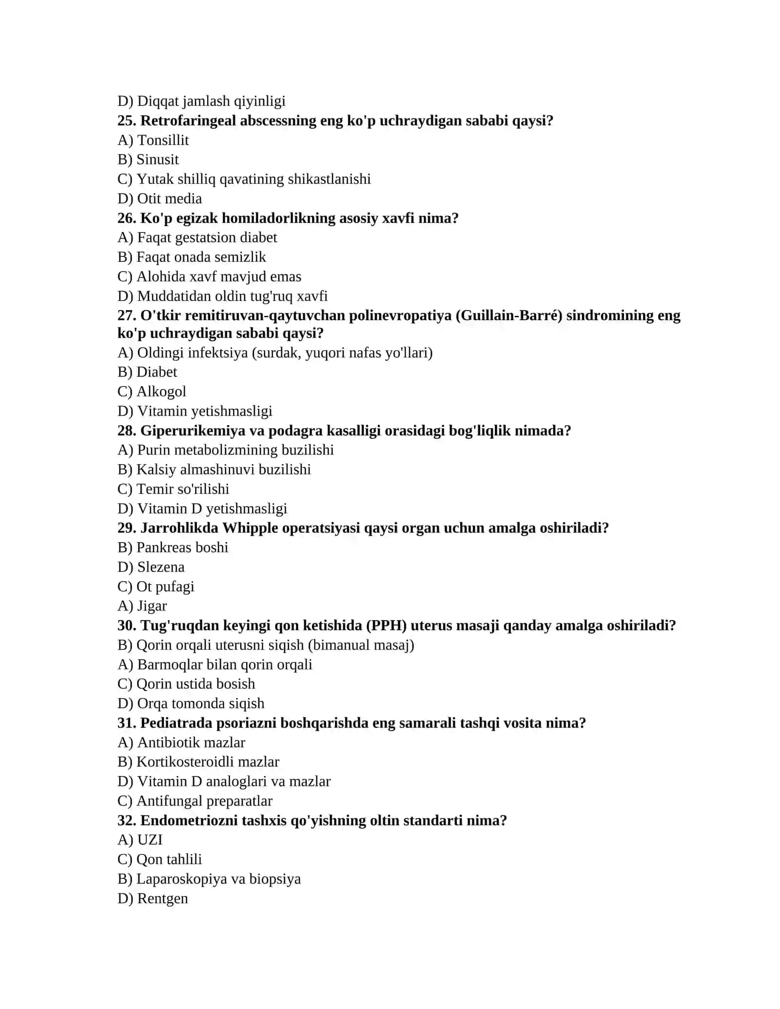 Laboratoriya diagnostika savollari 4