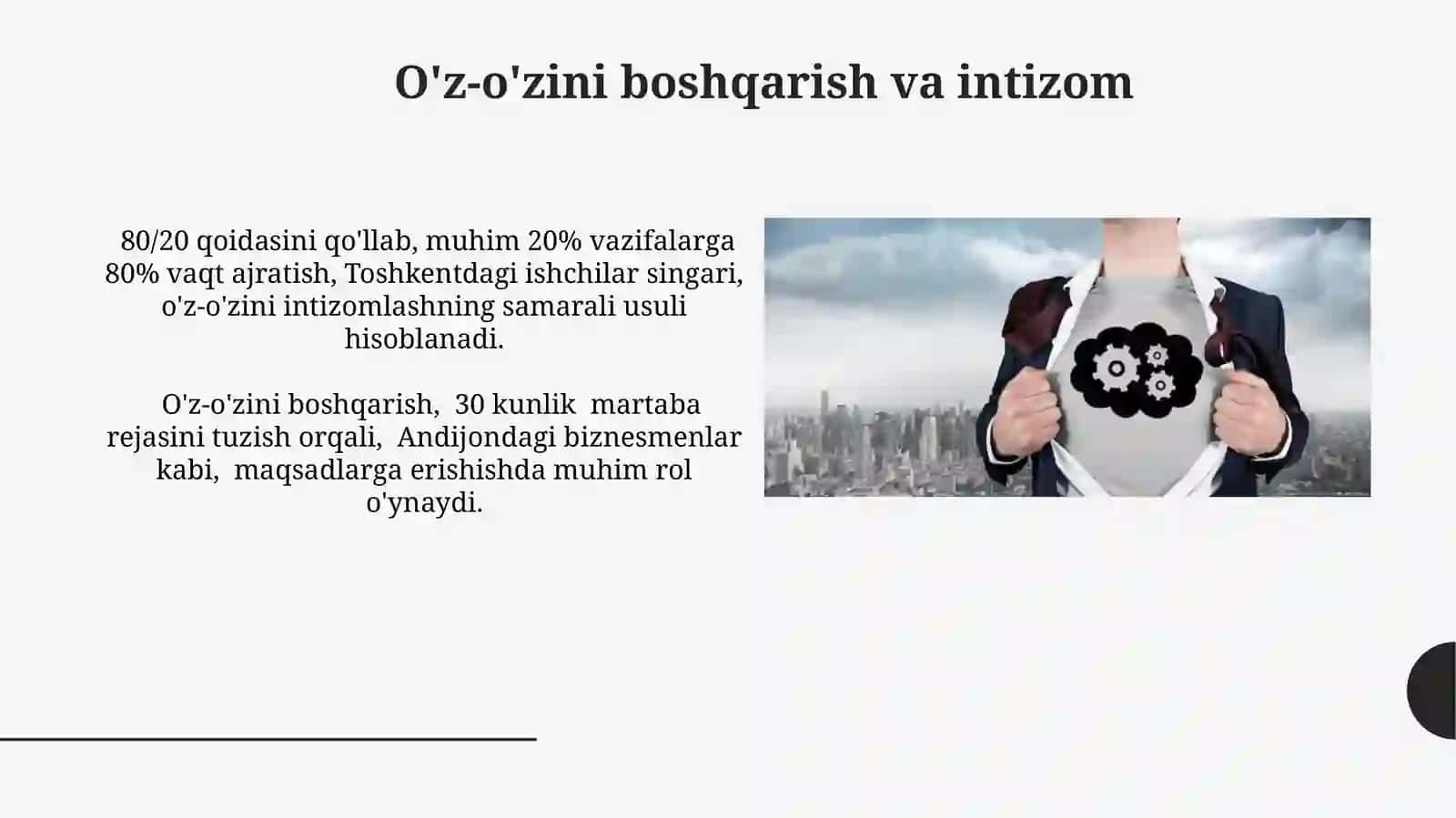 Harakatlar rejasi va uning amalga oshirilishi 4