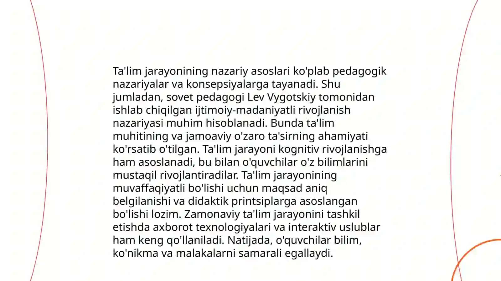 Pedagogikaning metodologik asoslari. Pedagogik tadqiqot metodlarining o’ziga xosligi 4