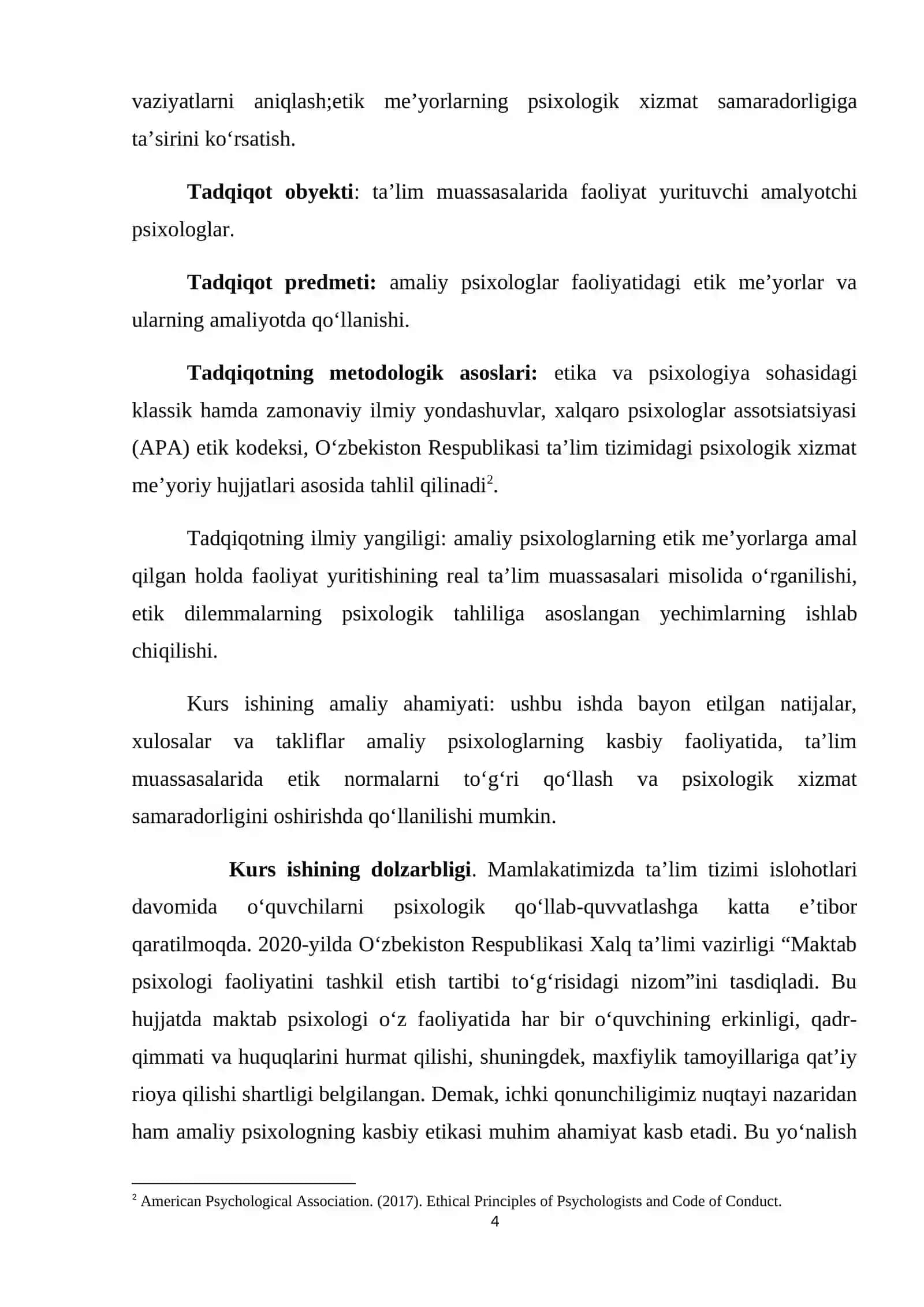 TA’LIMDA AMALIY PSIXOLOGNING ETIK NORMA VA QOIDALARI 4