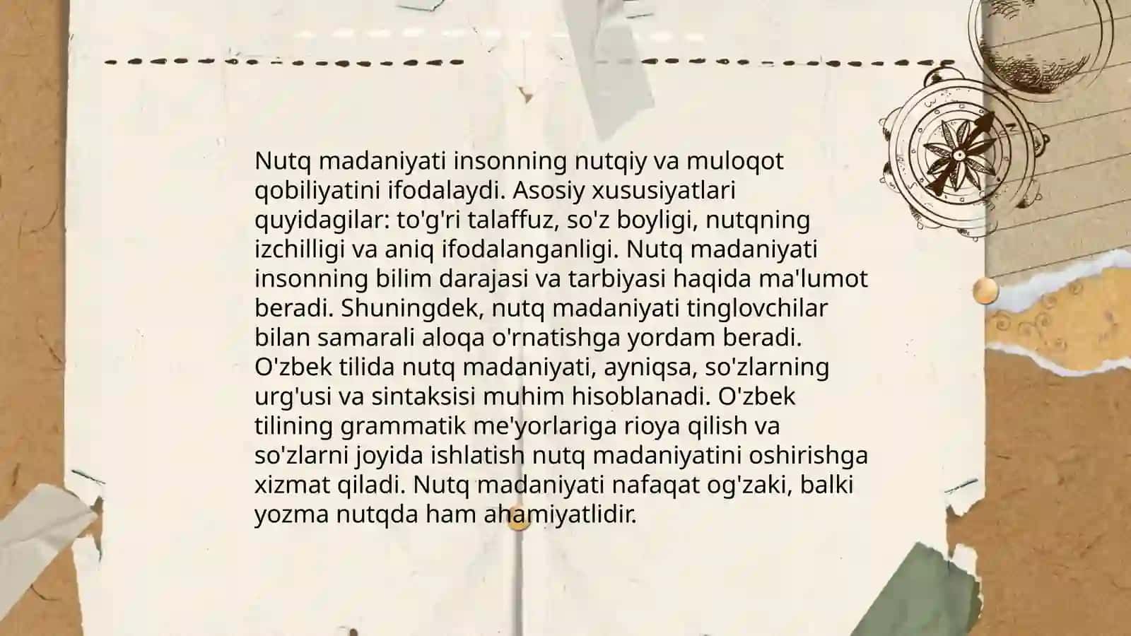 Til sathlari, birliklari. Til va nutq munosabati 4