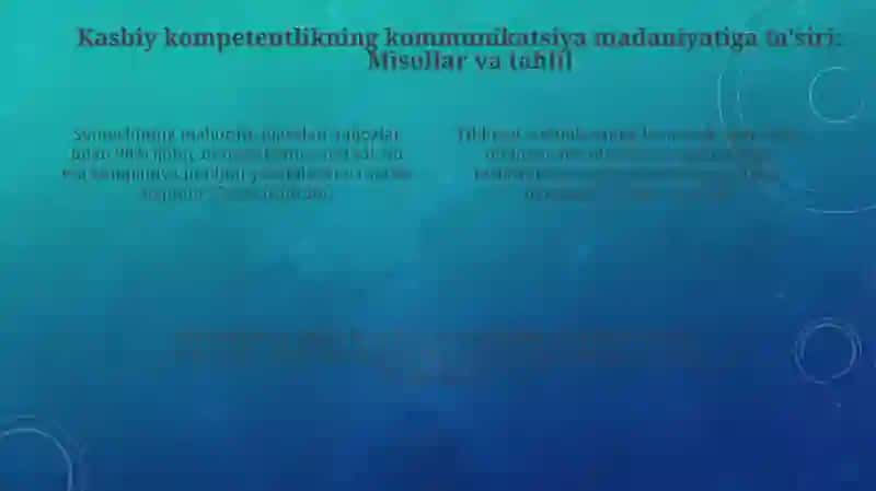 Kasbiy kompetentlik va kommunikatsiya madaniyati 4