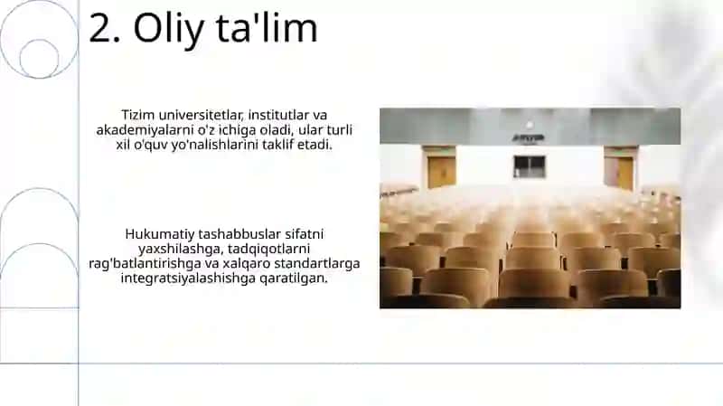 Ozbekiston Respublikasi talim tizimi 4