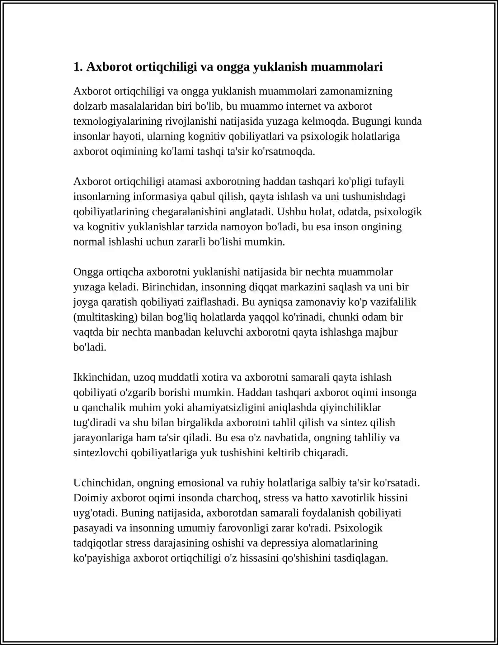 AXBOROTNING ONG VA TAFAKKURGA RUHIY TA'SIR MUAMMOLARI 4
