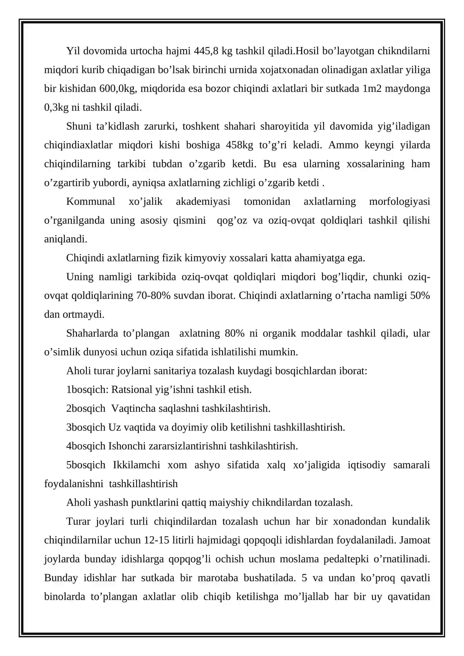 Atrof muhitni muhofaza qilish bo'yicha. kompleks tadbirlar 4