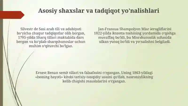 Fransuz sharqshunoslik maktabi 4