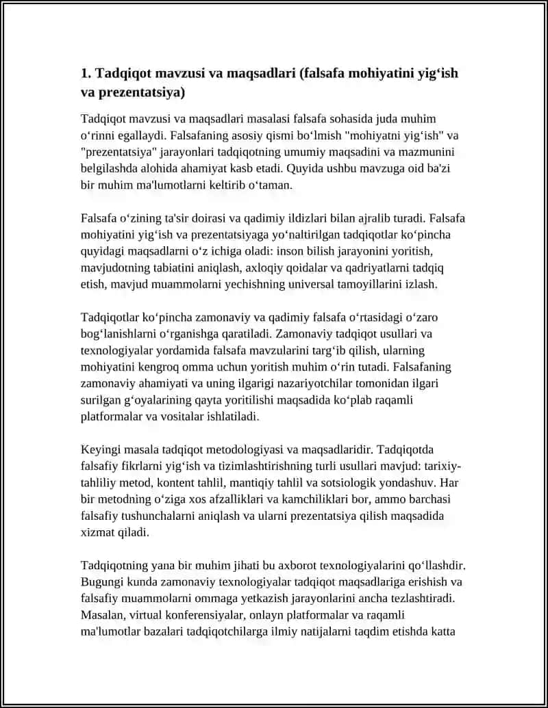 FALSAFANING MOHIYATIGA OID SHARQ VA GʼARB MUTAFAKKIRLARI 4