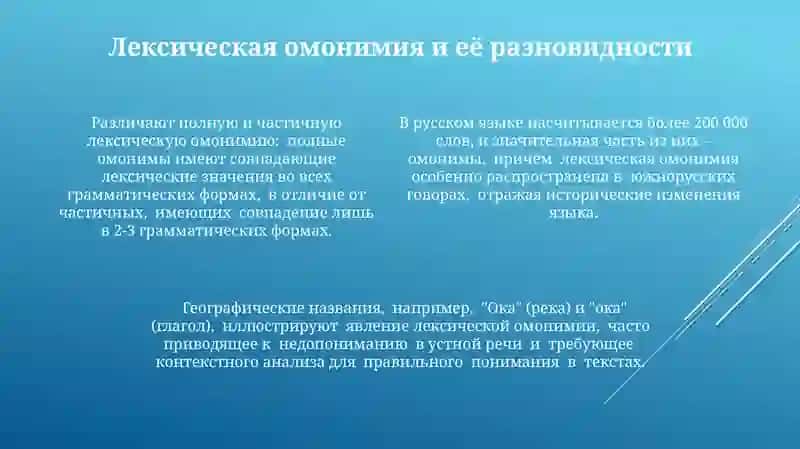 Лексическое богатство русского языка (синонимы, антонимы, омонимы) 4