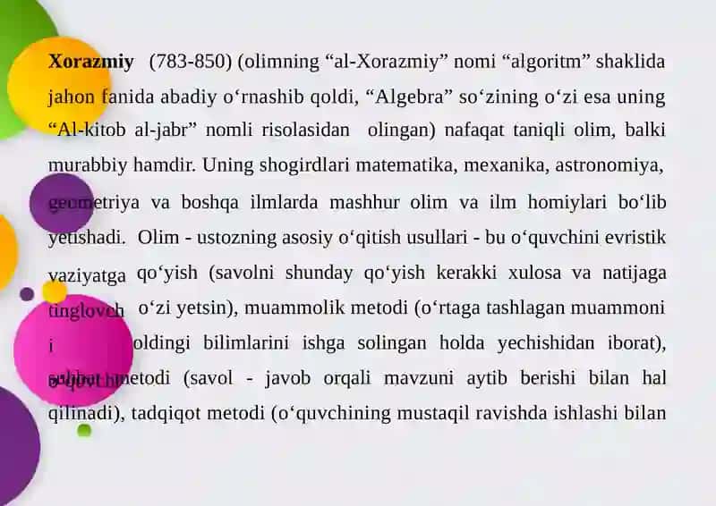 Yuksak ma'naviyatli yoshlarni tarbiyalash 4