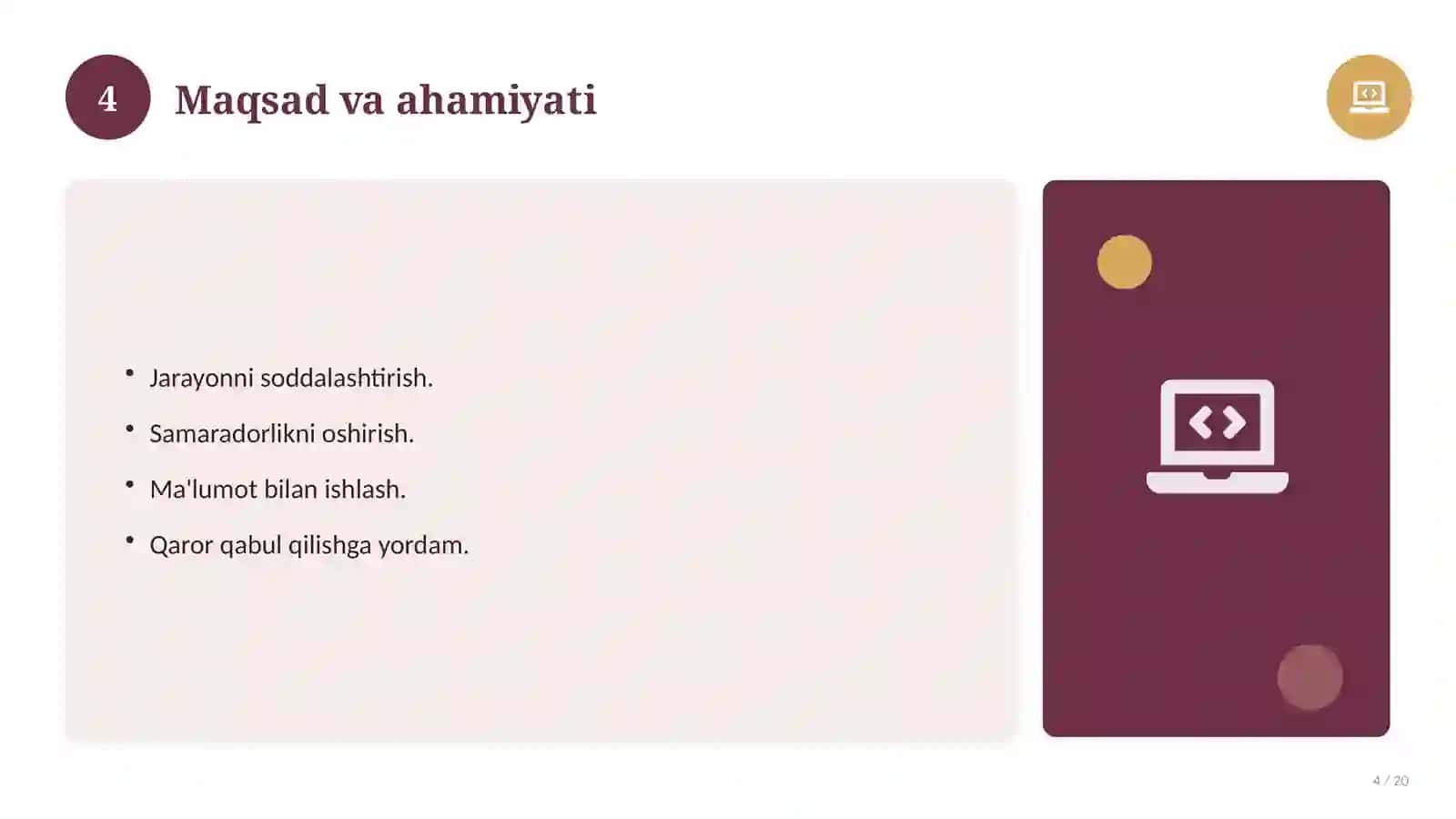 Axborot xavfsizligi: nazariy asoslari, tizimli yondashuvda (Magistrlik dissertatsiyasi mavzusi) 4
