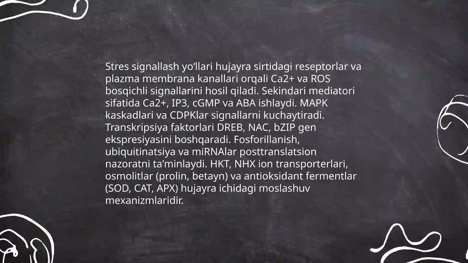 Oʼsimliklarni steristga chidamliligi 4