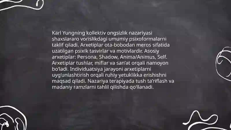 Chet el psixalogiyasida shaxs nazariyalari 4