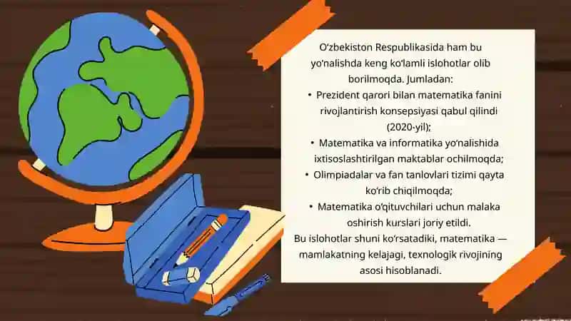 Matematikaga ixtisoslashtirilgan sinflarda o`qitishni tashkil etish 4