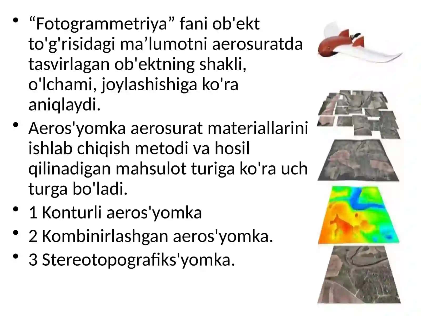 fotogrametriya faniga kirish va asosiy malumotlar (keng qamrovda 42 bet) 4