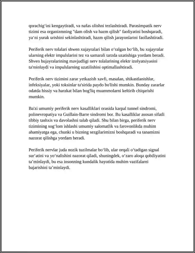 Periferik nerv sistemasi 4