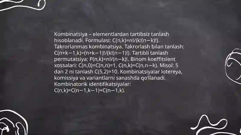 Kombinatoriya 4
