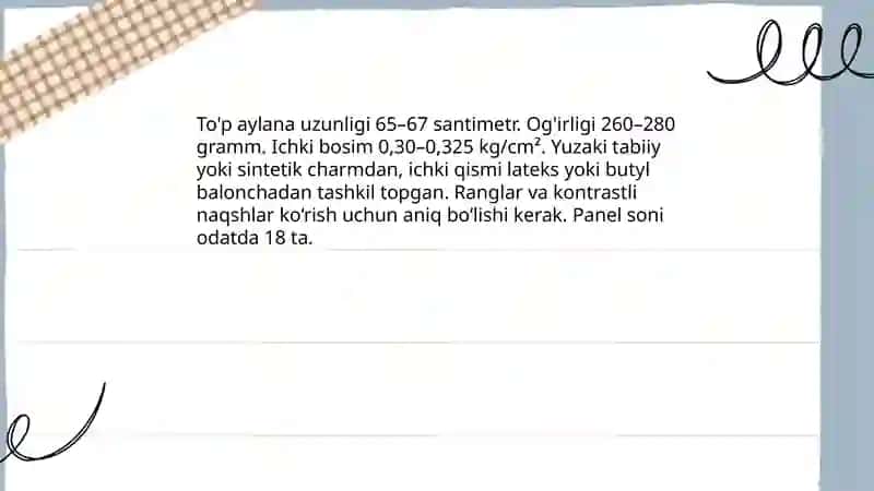 Valebol oʻyinida texnik qoidalar 4