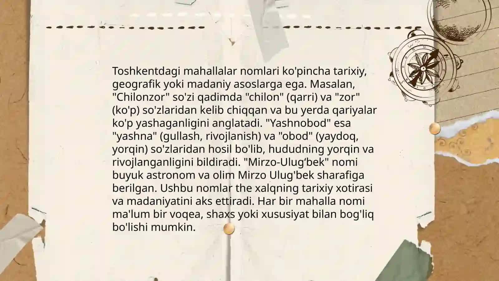 Toshkent shahar toponimlari 4