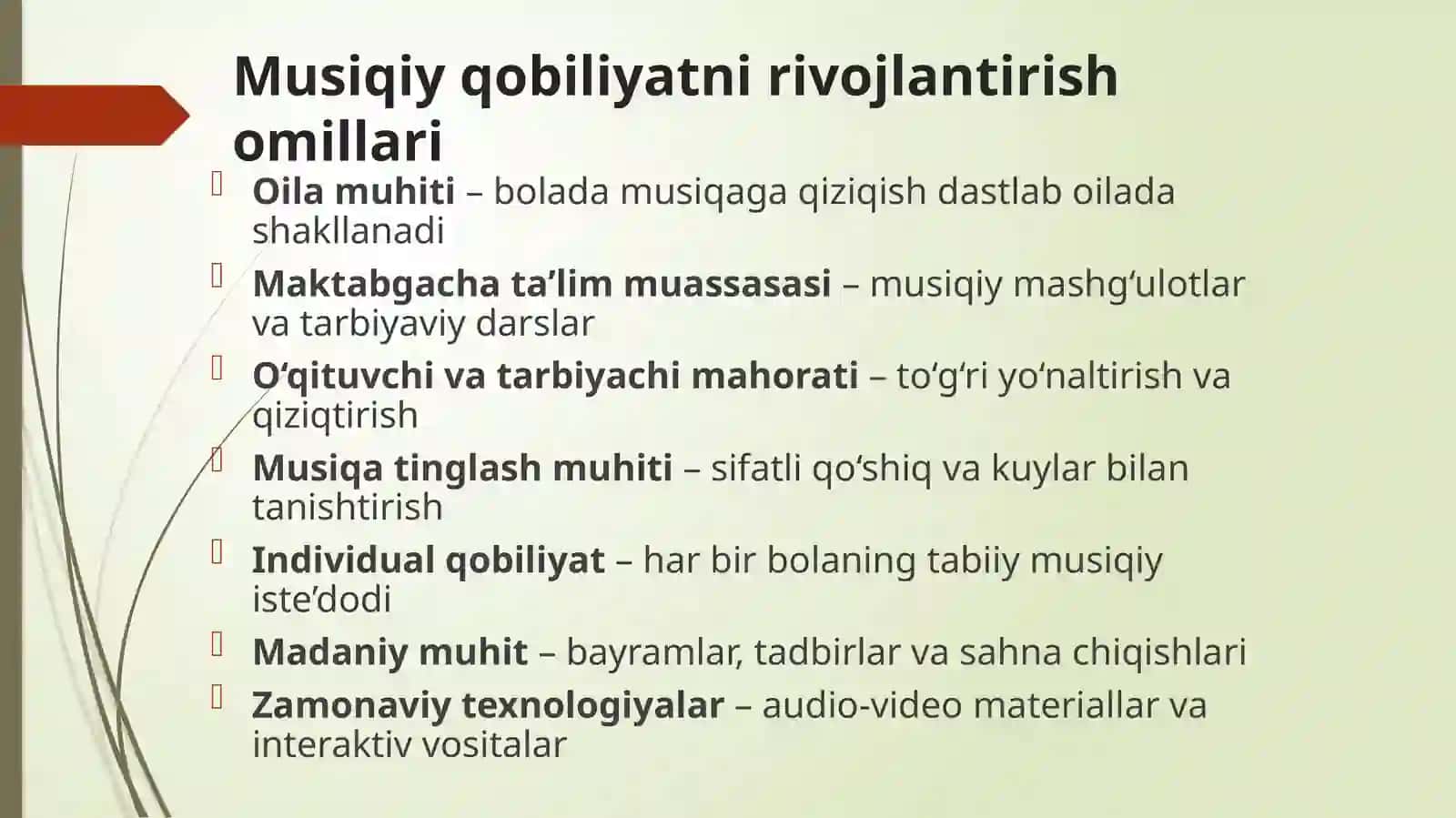 Bolalarning musiqaviy qobiliyatini rivojlantirish 4