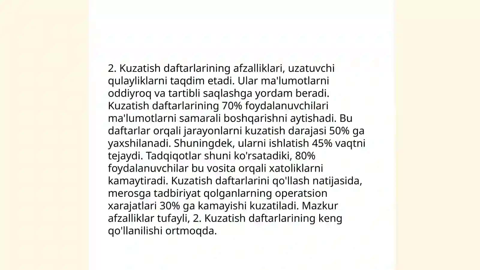 Kuzatish ijodiy daftarlarni yuritishning xususiyatlari 4
