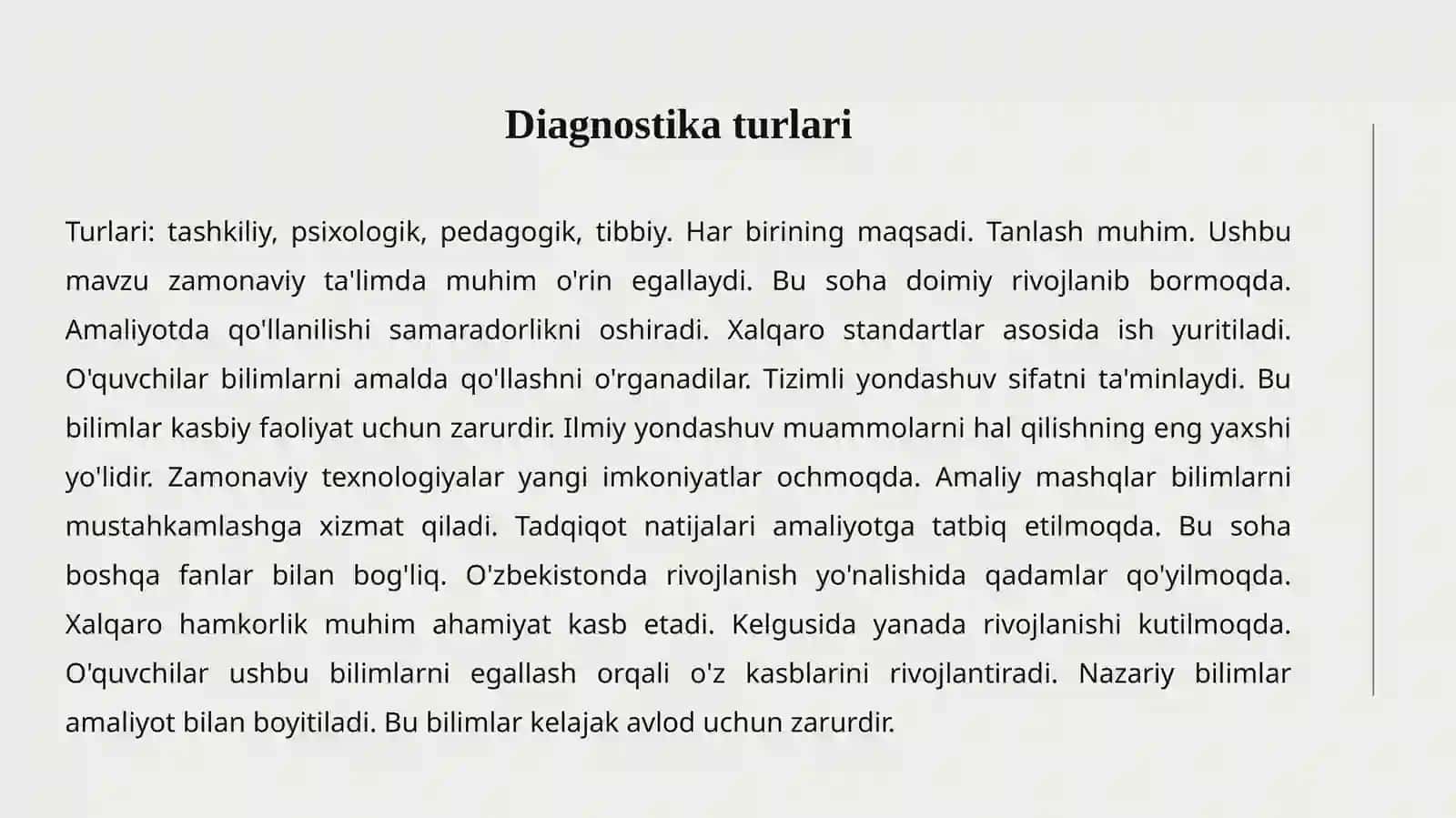 PEDAGOGIK-PSIXOLOGIK DIAGNOSTIKA 4