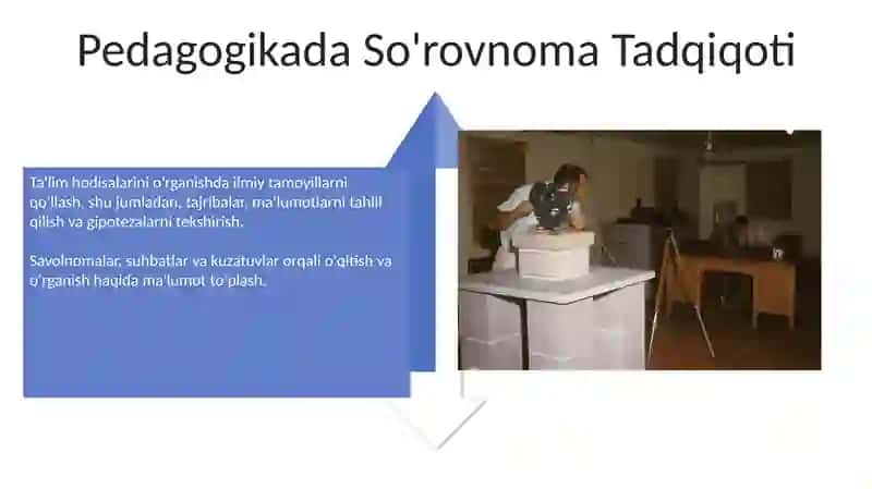 Pedagogika fan sfatida pedagogikaning ilmiy tadqiqot metodlari 4