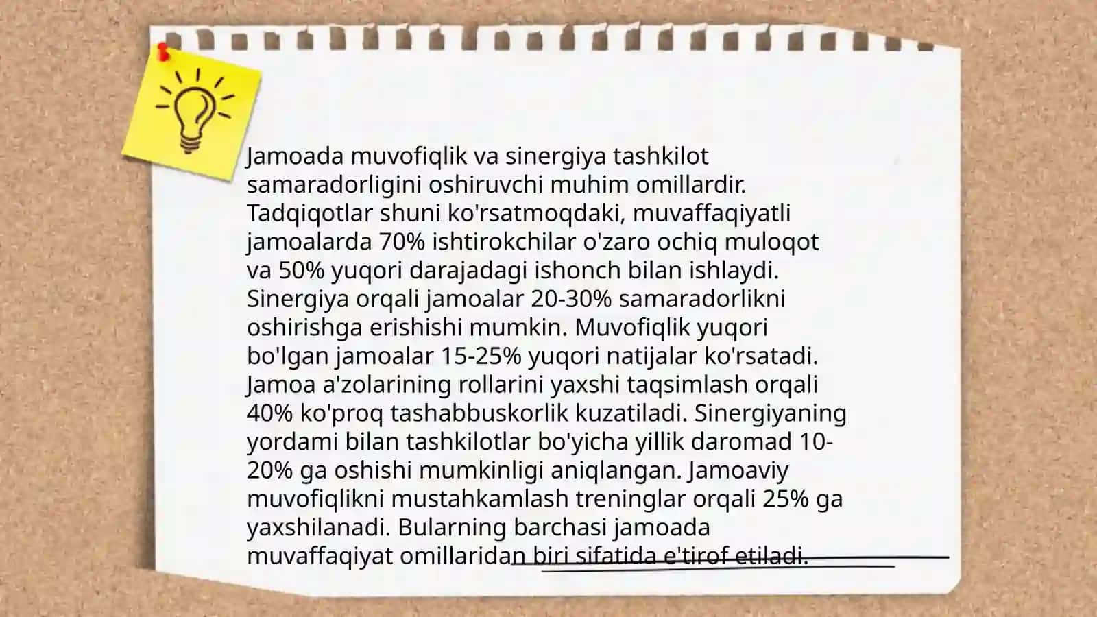 Jamoada ishlash va uning afzalliklari 4