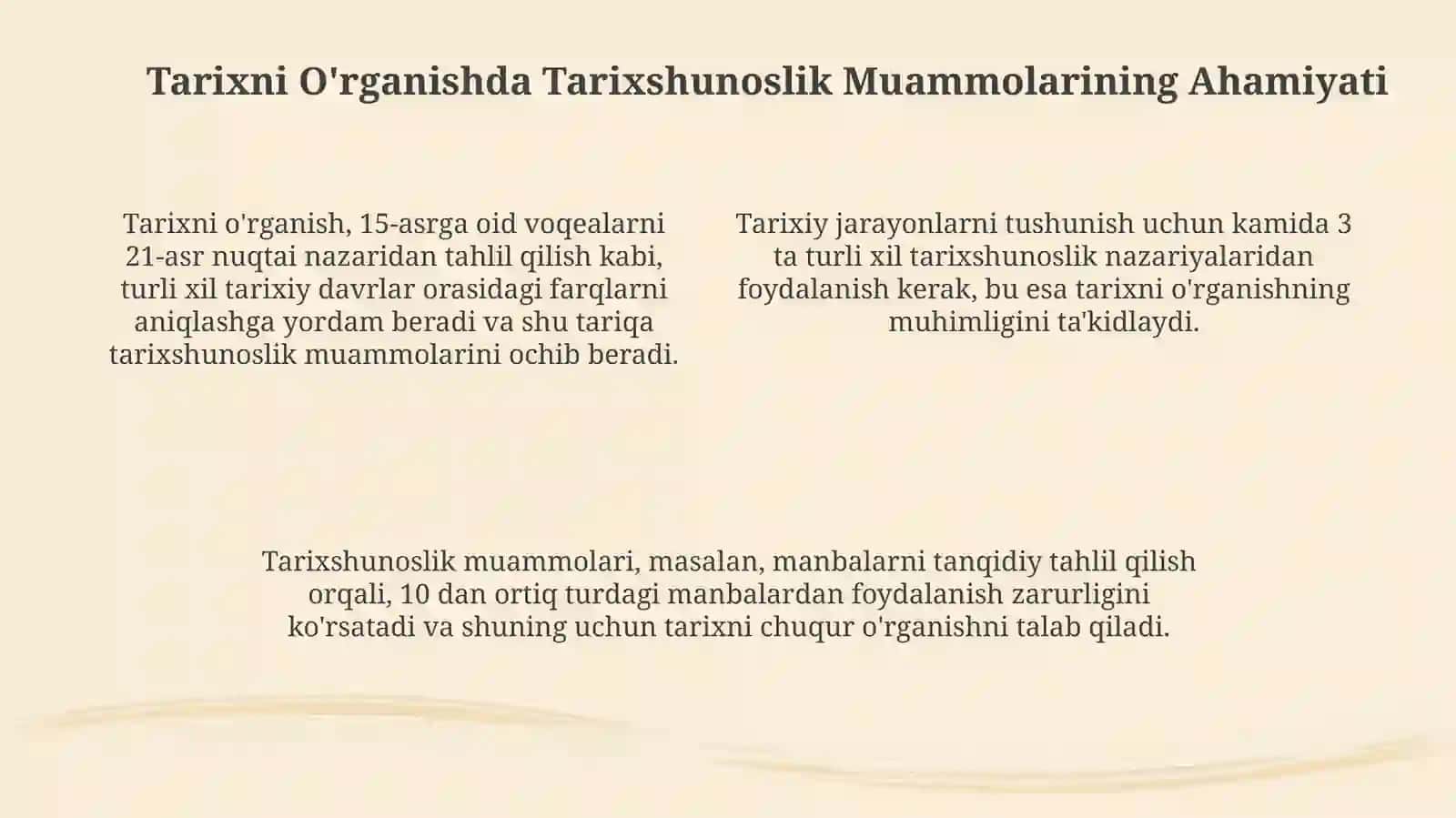 Tilshunoslik masalalarini oʻrganishda tarixning ahamiyati 4