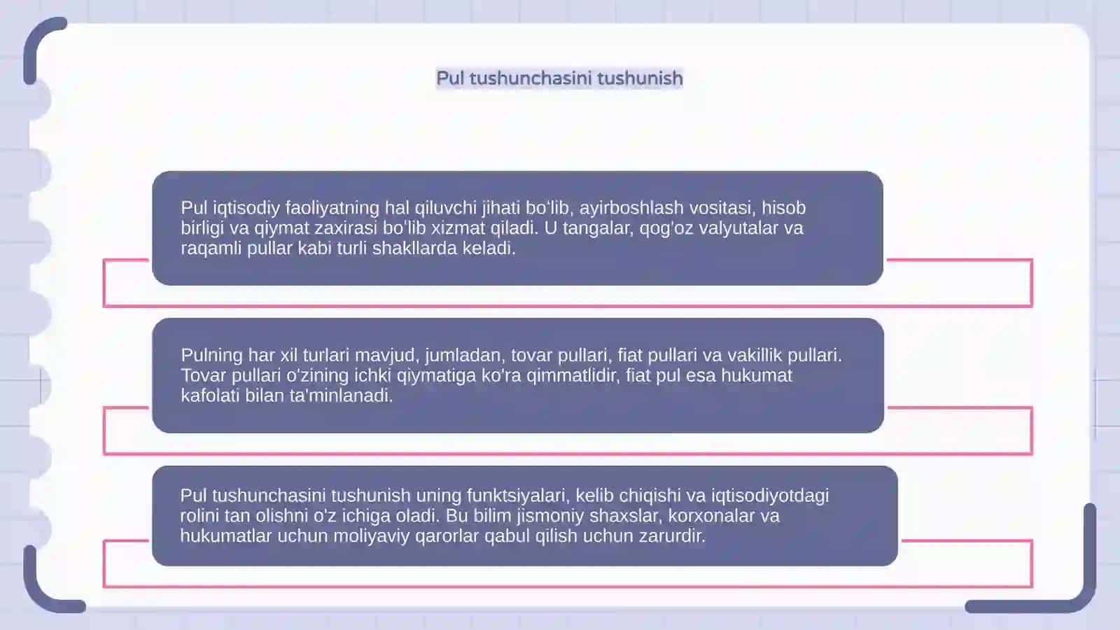 Pulning xususiyati va turlari 4