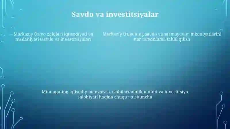 Iqtisodiyotni diversifikatsiya qilish 4