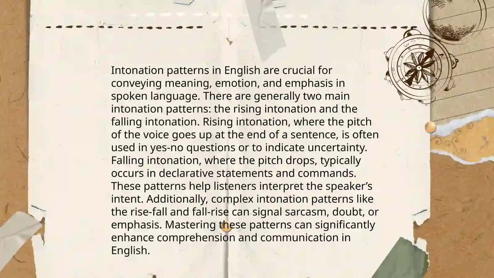 Intonation in English 4