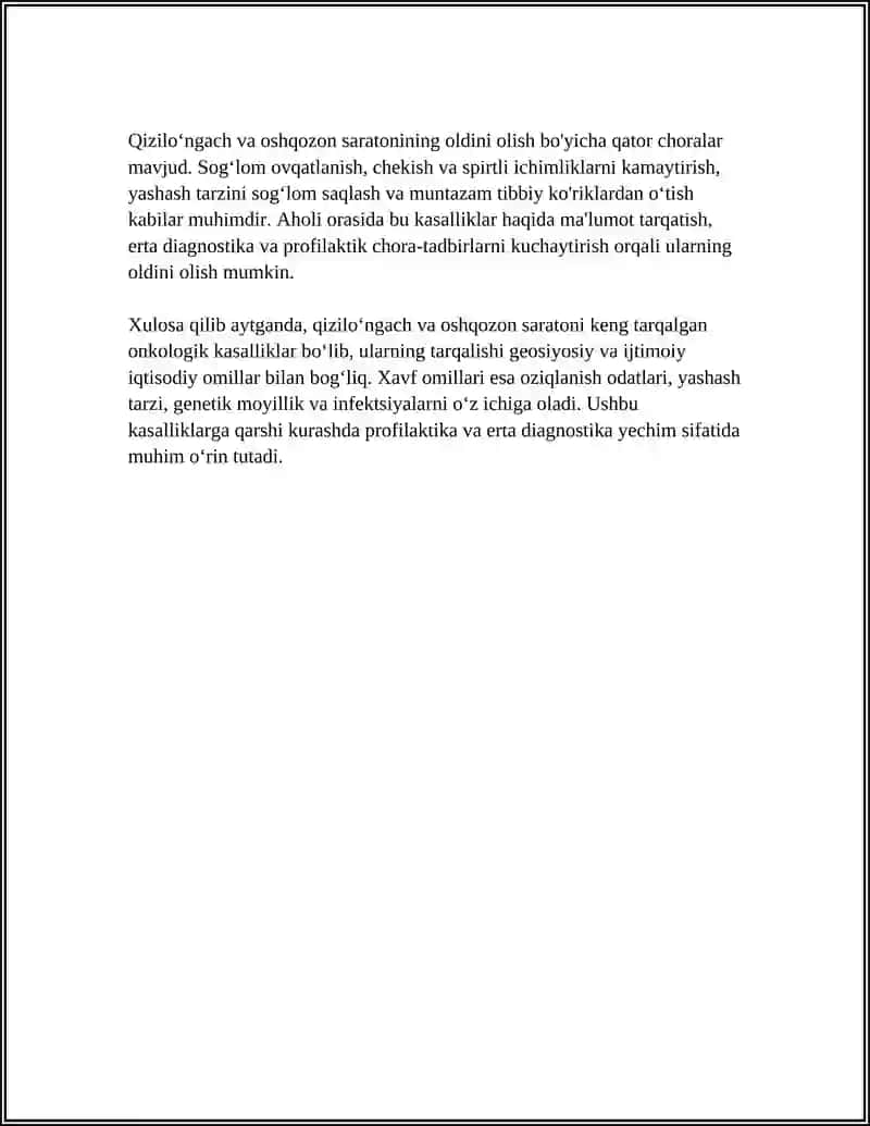 QIZILOʻNGACH SARATONI. OSHQOZON SARATONI. QIZILOʻGNACH VA OSHQOZON SARATONI KECHISHI. ZAMONAVIY DIAGNOSTIK USULLARI. DAVOLASH JIHATLARI 4