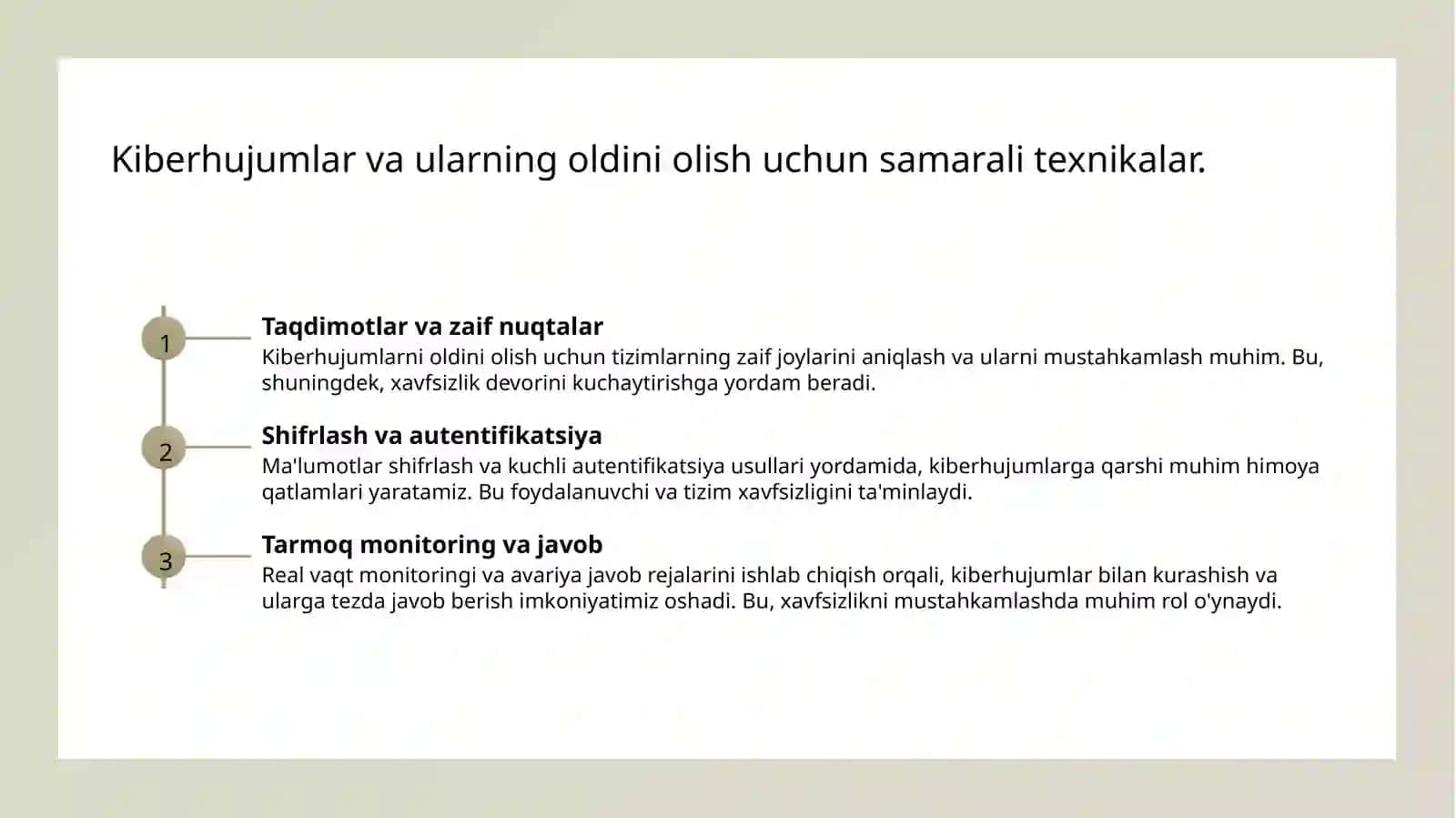 XAVFSIZLIK, XAVFSIZLIK VA NOSOZLIKLARNI BARTARAF ETISH 4