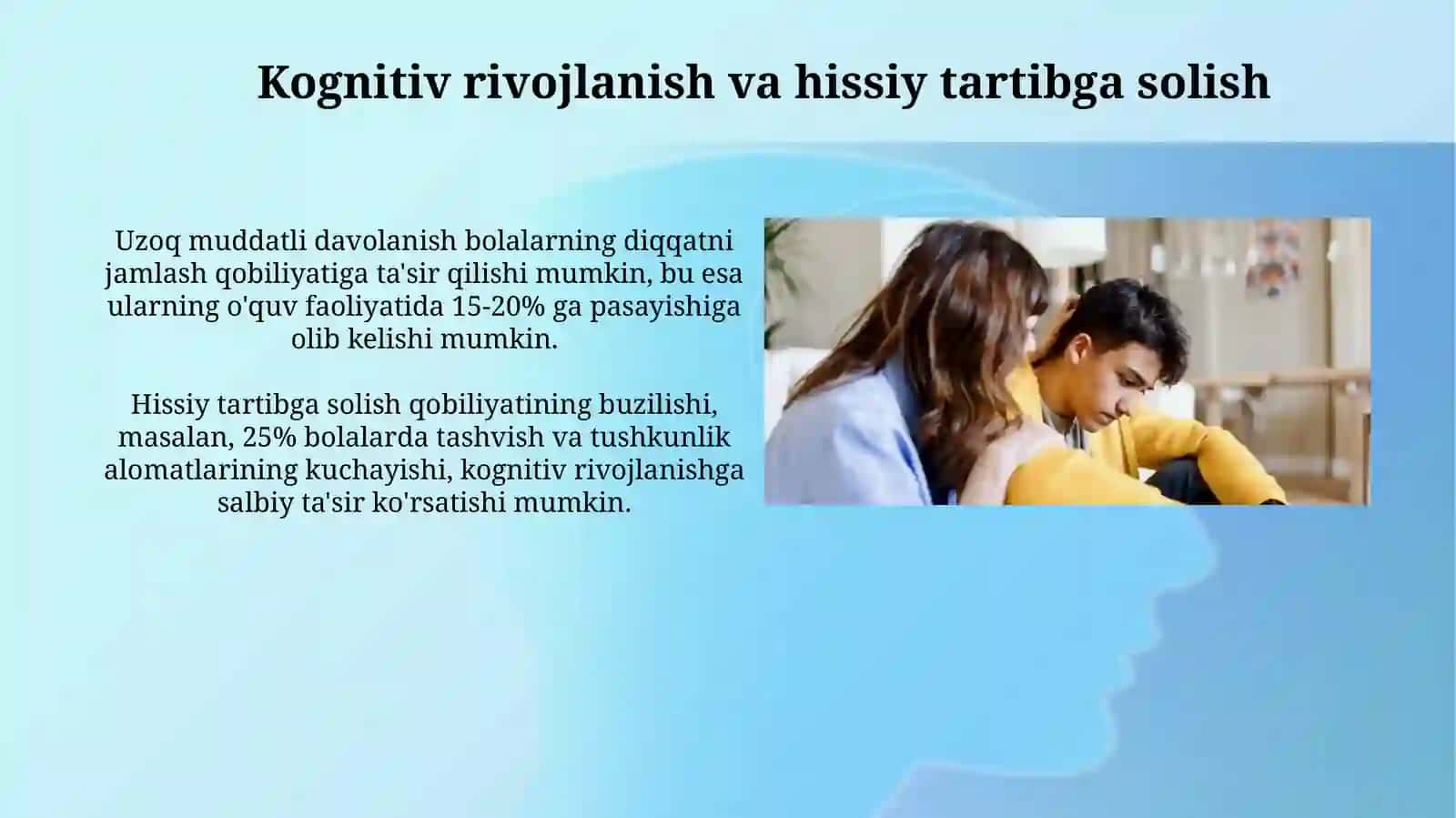 Uzoq muddatli davolanayotgan bemor bolalarning o‘zigaxosxusiyatlari 4