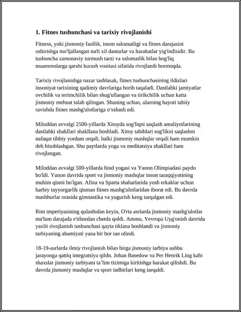 FITNES TUSHUNCHASI TURLI YOʻNALISHLAR VA USULLAR 4