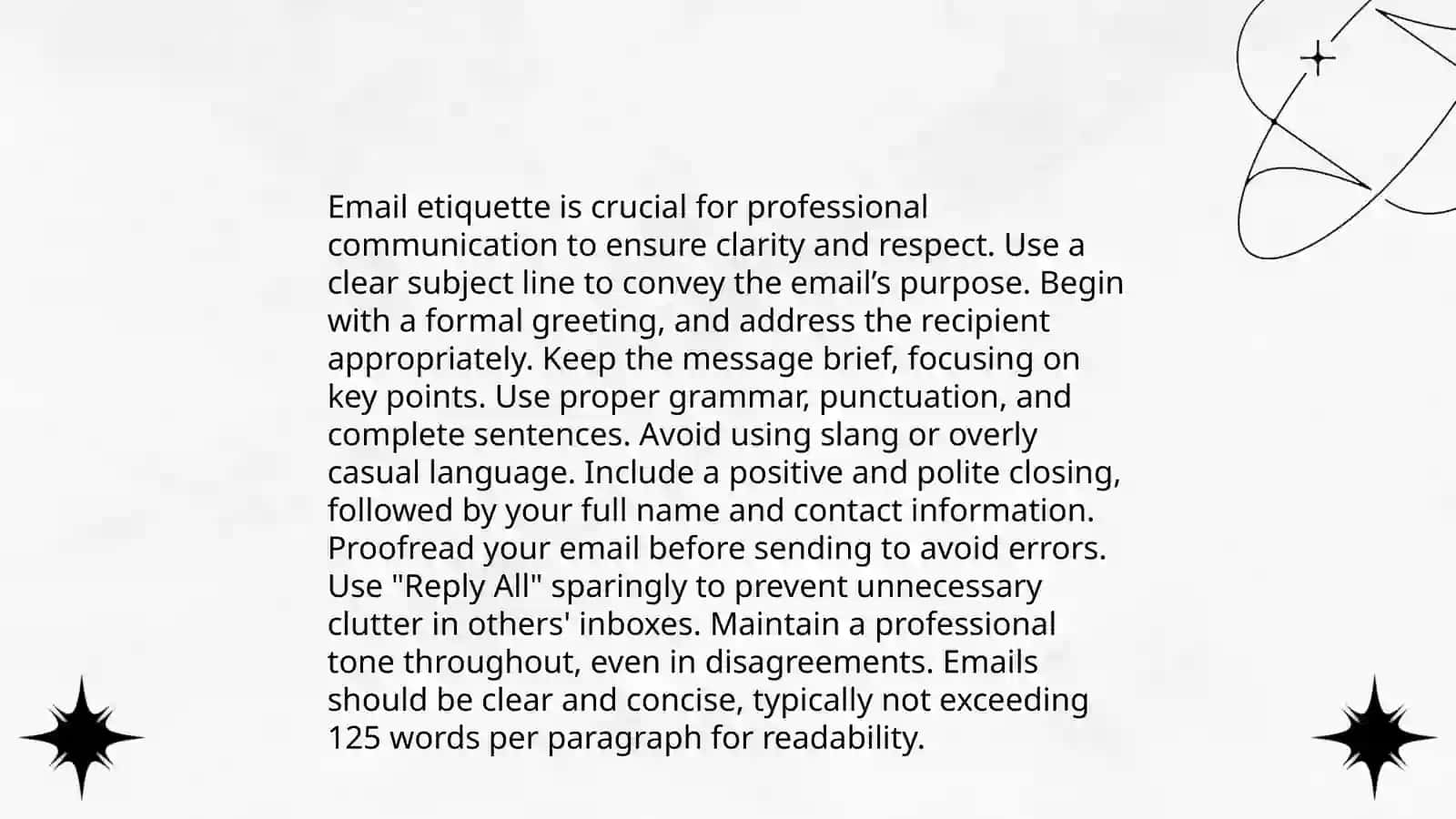 Business emails 4