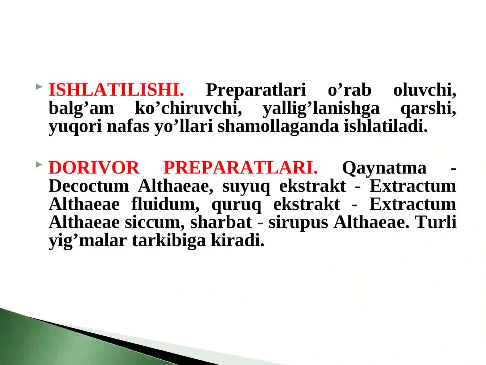 O'simlik haqida ma'lumot 4