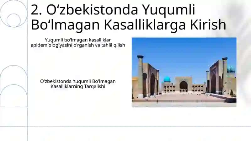 Oʻzbekistondagi Asosiy Yuqumli Boʻlmagan Kasalliklar 4