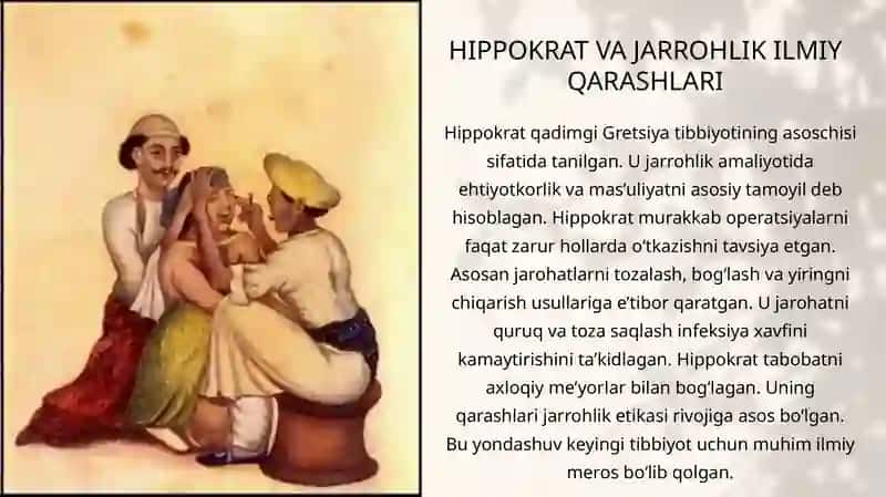 QADIMGI GRETSIYA VA RIMDA JARROHLIK USULLARI 4