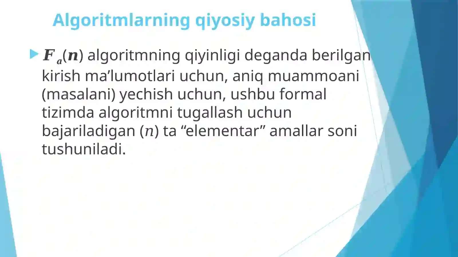 Algoritmlarniloyihalash 4