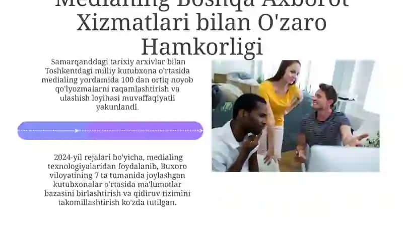 Medianing Axborot Xizmatlari Ekologiyasidagi Oʻrni 4