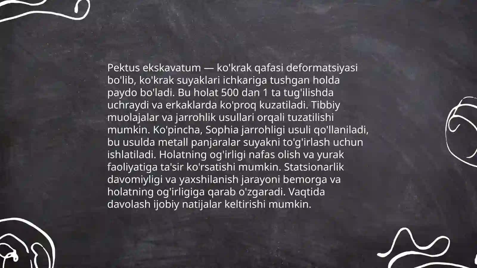 Koʻkrak qafasi tugʻma va olingan anomaliyalari 4