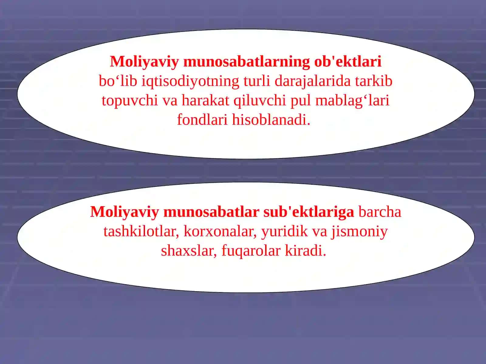 Moliya tizimi va moliyaviy siyosat 4