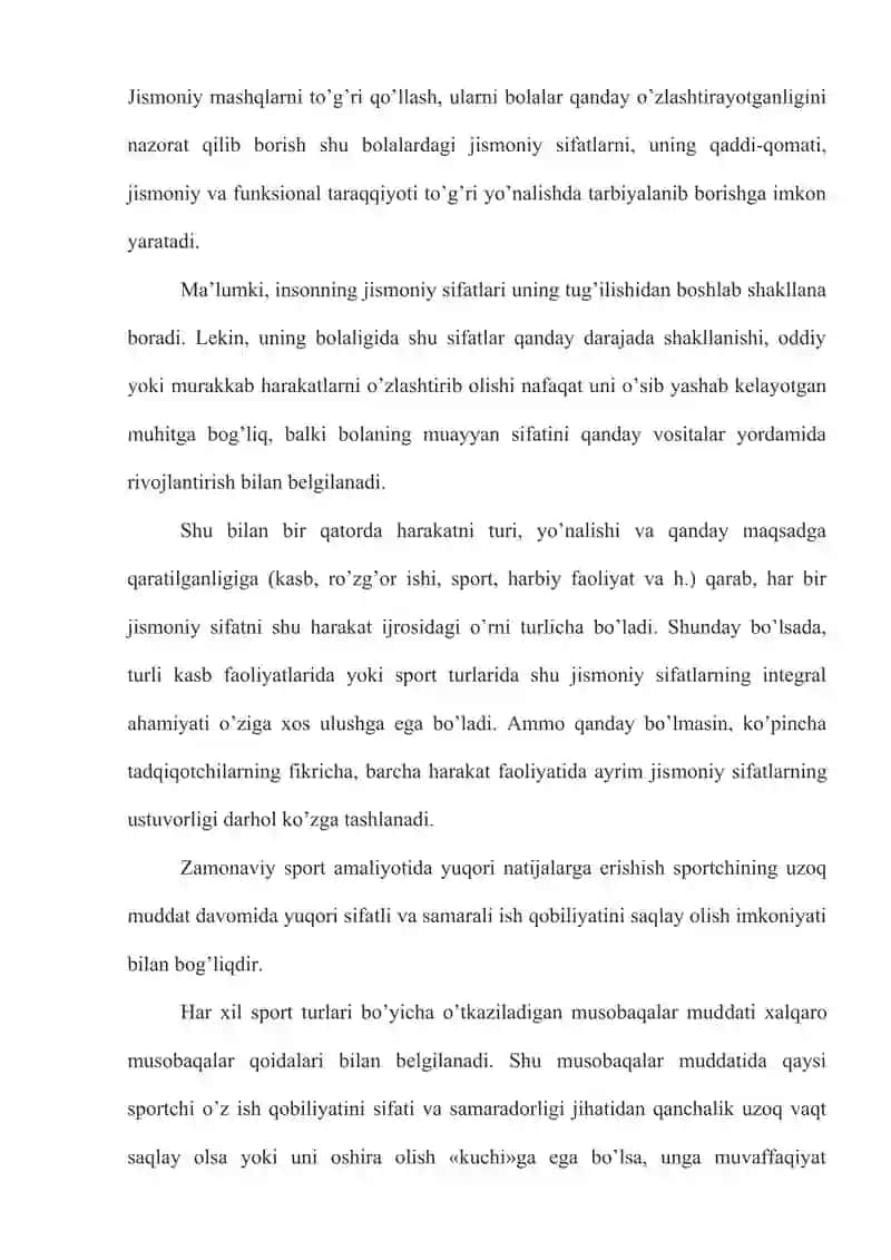 Yosh voleybolchilarda chidamlilik sifatini harakatli o’yinlar yordamida shakillantirish 4