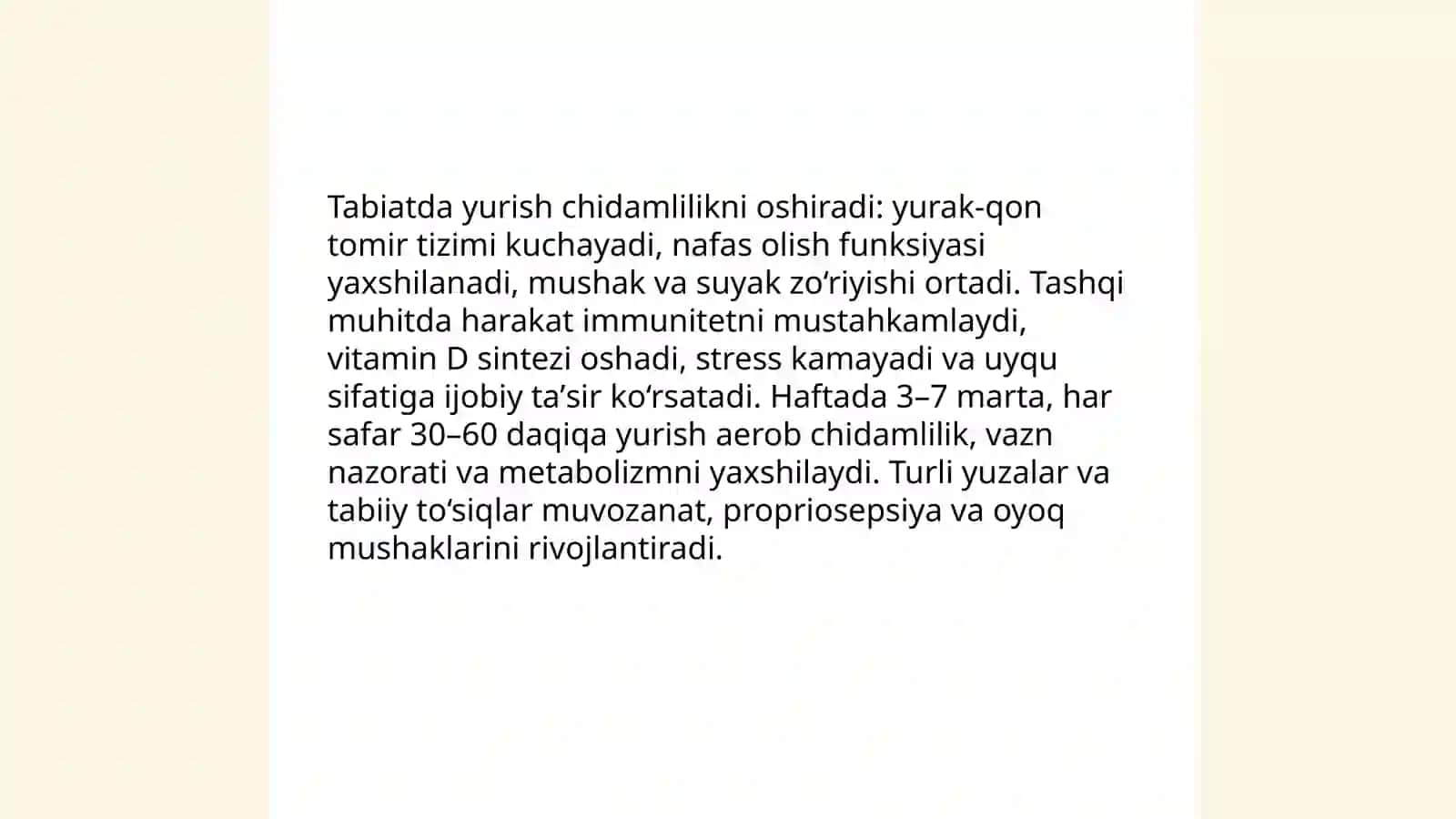 Tabiat – bolalarni har tomonlama kamol topishida asosiy omil sifatida 4