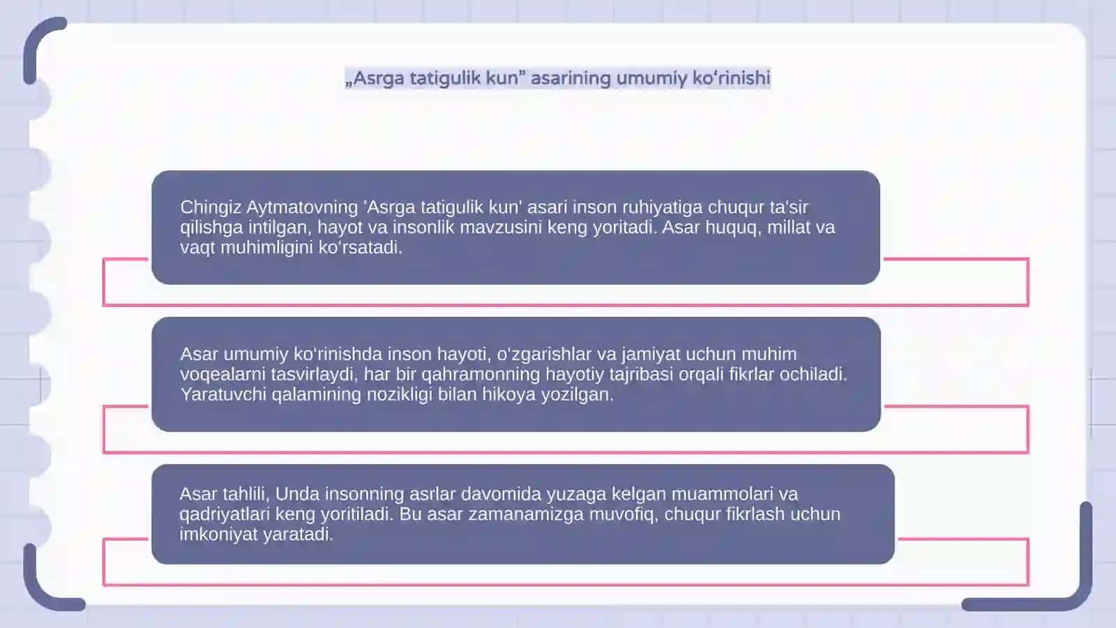 Asrga tatigulik kun asari tahlili 4