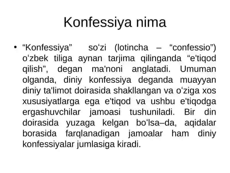 Zamonaviy diniy harakatlar va sektalar 4