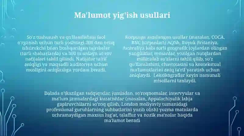 Leksikografiyaning 4
