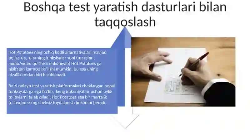 Hot Potatoes dasturida test va krossvord yaratish 4